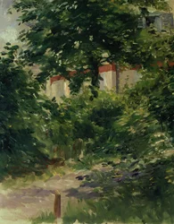 A Corner of the Garden in Rueil